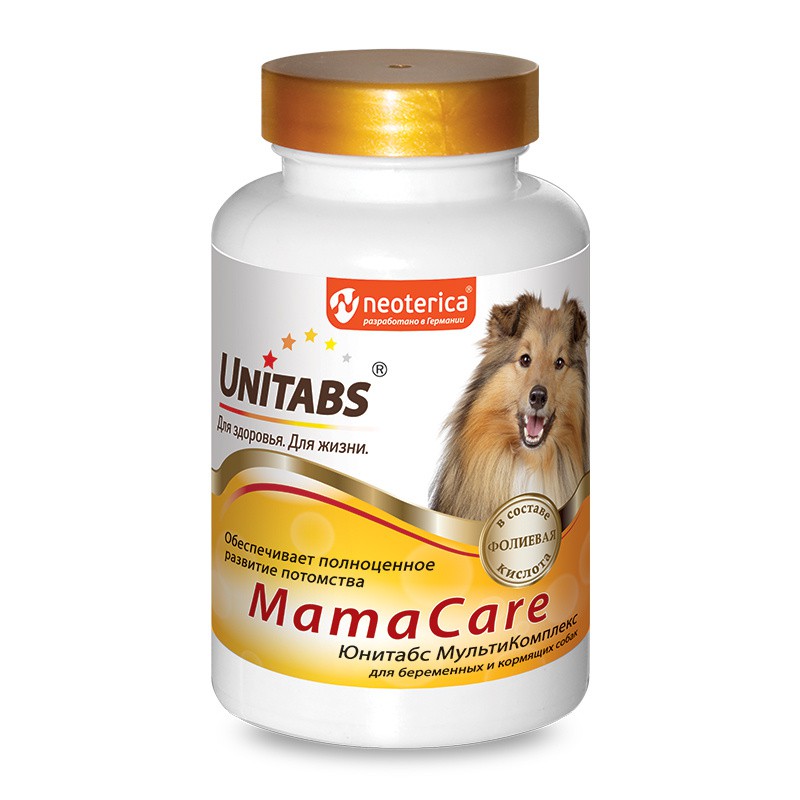 Юнитабс MamaCare д/беременных собак 100 табл.