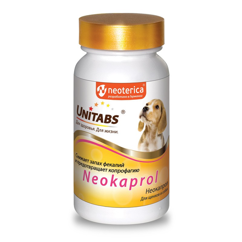 Юнитабс Neokaprol для щенков и собак100таб.