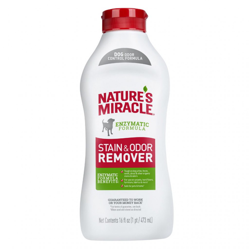 Nature Miracle Уничтожитель пятен и запахов д/собакDog Stain&Odor Remover 473 мл