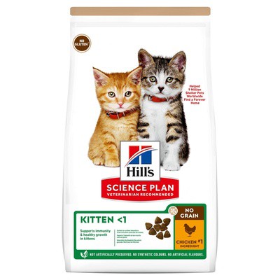 Хилс корм для котят (курица + карт.) 1,5 кг