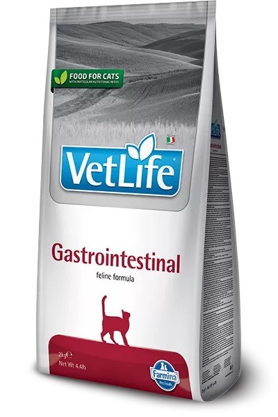 Фармина Vet Life Cat Gastro-Intestinal 0,4кг диета д/кош. при нарушениях пищеварения