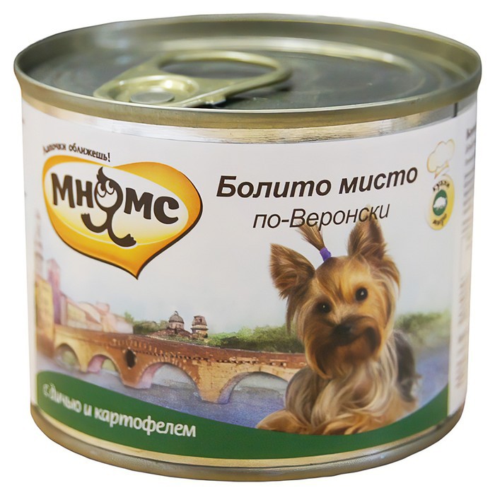 Мнямс корм для собак Болито мисто по-Веронски, 200 г (дичь с картофелем)