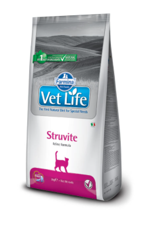Фармина Vet Life Cat Struvite 0,4кг диета д/кош. при мочекам. болезни (струвиты)