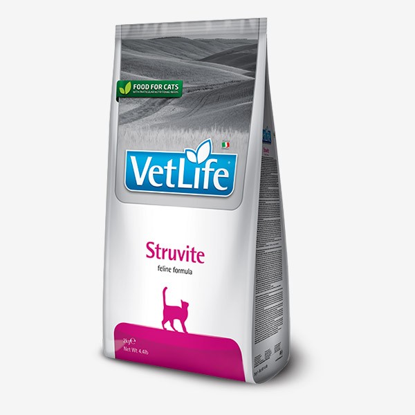 Фармина Vet Life Cat Struvite 2кг диета д/кош. при мочек.болезни (струвиты)