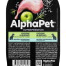 АльфаПет конс. для собак с чув.пищ. с кроликом и яблоком в соусе 100г