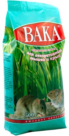 Вака-ВК д/декоративных мышей и крыс 300гр