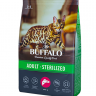Mr.Buffalo  STERILIZED Сухой корм д/к (лосось) 0,4 кг